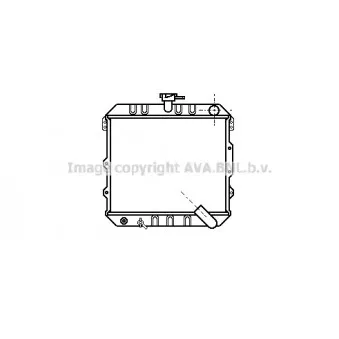 Radiateur, refroidissement du moteur AVA QUALITY COOLING MT2009