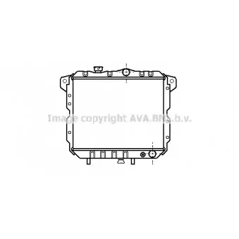 Radiateur, refroidissement du moteur AVA QUALITY COOLING MT2023