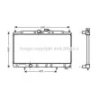 Radiateur, refroidissement du moteur AVA QUALITY COOLING [MT2121]