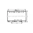 AVA QUALITY COOLING MT2214 - Radiateur, refroidissement du moteur