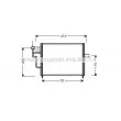 AVA QUALITY COOLING MT5104 - Condenseur, climatisation
