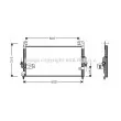 Condenseur, climatisation AVA QUALITY COOLING [MTA5115]