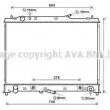AVA QUALITY COOLING MZ2263 - Radiateur, refroidissement du moteur