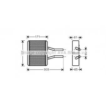 Système de chauffage AVA QUALITY COOLING MZ6193
