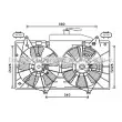 AVA QUALITY COOLING MZ7552 - Ventilateur, refroidissement du moteur