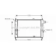 AVA QUALITY COOLING OL2055 - Radiateur, refroidissement du moteur