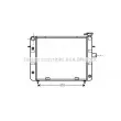 Radiateur, refroidissement du moteur AVA QUALITY COOLING [OL2078]