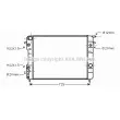 AVA QUALITY COOLING OL2406 - Radiateur, refroidissement du moteur