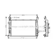AVA QUALITY COOLING OL2431 - Radiateur, refroidissement du moteur