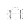 AVA QUALITY COOLING OL5342 - Condenseur, climatisation