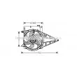 AVA QUALITY COOLING OL7511 - Ventilateur, refroidissement du moteur