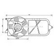 Ventilateur, refroidissement du moteur AVA QUALITY COOLING [OL7537]