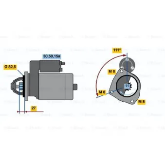 Démarreur BOSCH OEM 137269