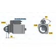 BOSCH 0 001 110 110 - Démarreur