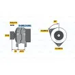 BOSCH 0 123 320 012 - Alternateur