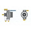 BOSCH 0 123 320 051 - Alternateur