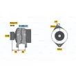 BOSCH 0 123 510 017 - Alternateur