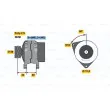BOSCH 0 123 510 033 - Alternateur
