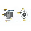 BOSCH 0 123 540 002 - Alternateur