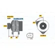 Alternateur BOSCH [0 124 325 020]