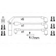 BOSCH 0 986 356 714 - Kit de câbles d'allumage