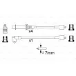 BOSCH 0 986 356 769 - Kit de câbles d'allumage