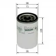 BOSCH 0 986 452 046 - Filtre à huile