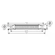 AVA QUALITY COOLING OLA4420 - Intercooler, échangeur