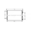 AVA QUALITY COOLING OLA5333 - Condenseur, climatisation