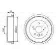 BOSCH 0 986 477 168 - Tambour de frein