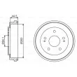 BOSCH 0 986 477 209 - Tambour de frein