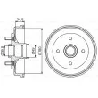 BOSCH 0 986 477 239 - Tambour de frein