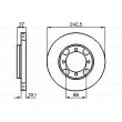 BOSCH 0 986 478 665 - Jeu de 2 disques de frein avant