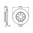 BOSCH 0 986 478 878 - Jeu de 2 disques de frein avant