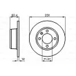 BOSCH 0 986 478 879 - Jeu de 2 disques de frein arrière