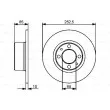 BOSCH 0 986 479 435 - Jeu de 2 disques de frein avant