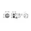 Compresseur, climatisation AVA QUALITY COOLING [OLK276]