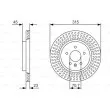 BOSCH 0 986 479 U65 - Jeu de 2 disques de frein arrière