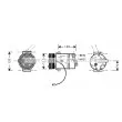 Compresseur, climatisation AVA QUALITY COOLING [OLK287]
