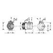 AVA QUALITY COOLING OLK327 - Compresseur, climatisation