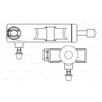 Cylindre récepteur, embrayage TRW PJF187