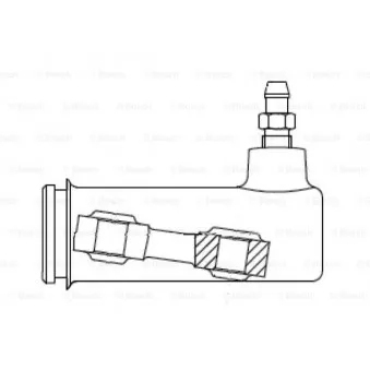 Cylindre récepteur, embrayage TRW PJD117