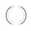 BOSCH 0 986 487 606 - Jeu de mâchoires de frein, frein de stationnement