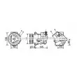 AVA QUALITY COOLING OLK496 - Compresseur, climatisation