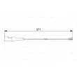 BOSCH 1 987 473 553 - Contact d'avertissement, usure des plaquettes de frein
