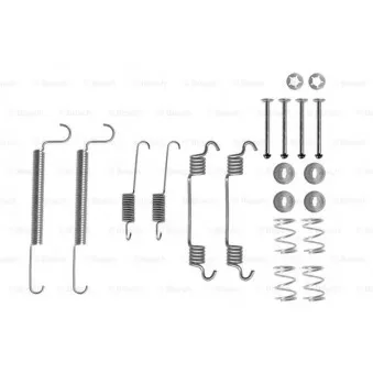 Kit d'accessoires, mâchoire de frein METZGER 105-0766