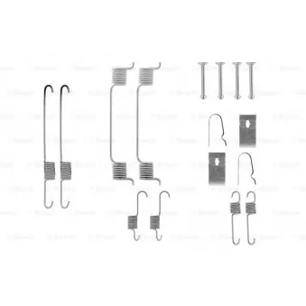BOSCH 1 987 475 245 - Kit d'accessoires, mâchoire de frein