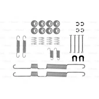 BOSCH 1 987 475 248 - Kit d'accessoires, mâchoire de frein