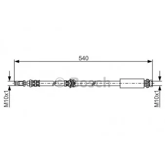 Flexible de frein BOSCH OEM 80000