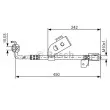 BOSCH 1 987 476 184 - Flexible de frein